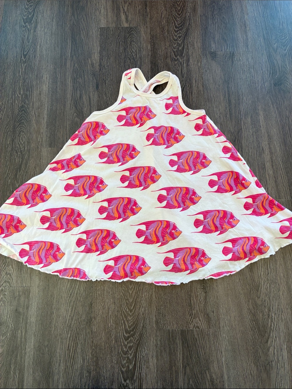 Hatley (7) Girls Sundress with Tropical Fish Print